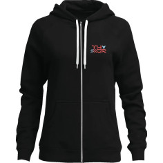 Womens Vantage Zip-up Hoodie Black