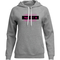 Womens Mind Control Pullover Hoodie Gray