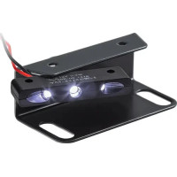 X-line License Plate Holder Type E Anodized Black