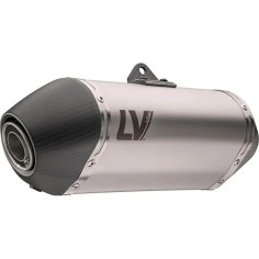 Lv-14 Stainless Steel Slip-on Muffler Black