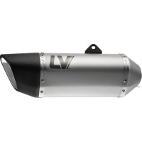 Lv-14r Stainless Steel Slip-on Muffler Black