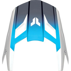 Youth Fleet Helmet Visor Kit Blue, White