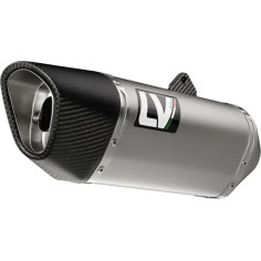 Lv-14r Stainless Steel Slip-on Muffler Black