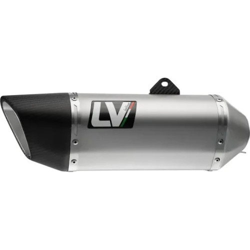 Lv-14r Stainless Steel Slip-on Muffler Black