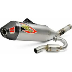 T-6 Euro Exhaust System Ss-ti-cf Black