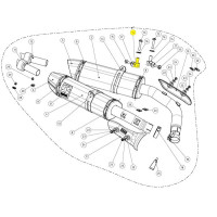 Spacer Bushe Silver