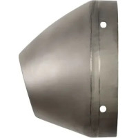 End Cap Silver
