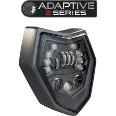 Adaptive 2 High & Low Beam Headlight Black