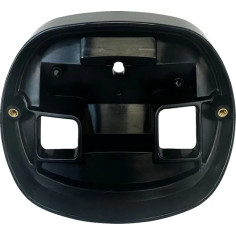 Taillight Baseplate Replacement Black, Gloss
