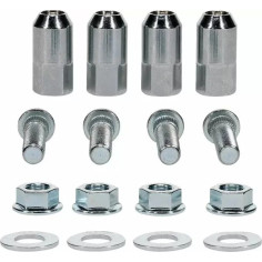 Wheel Stud-nut Kit Silver