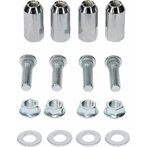 Wheel Stud-nut Kit Silver