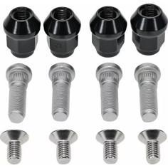 Wheel Stud-nut Kit Silver