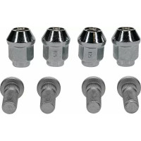Wheel Stud-nut Kit Silver