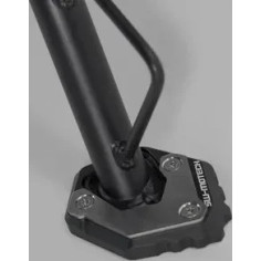 Sidestand Foot Extension Black, Silver