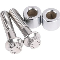 Gauge Bolt Kit For Og Risers Silver