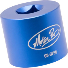 Fork Cap Socket 41 Mm Blue, Anodized