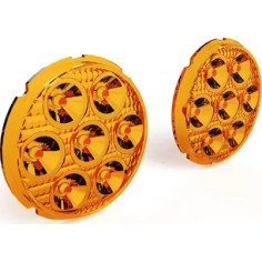 Trioptic Lens Kit For D7 Led Lights Amber