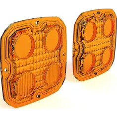Trioptic Lens Kit For D4 Led Lights Amber