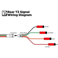 Turnsignal Swtichback T3 Amber, Red