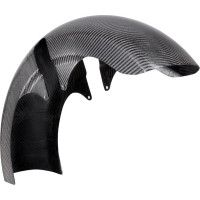 21 Wide Wrapper Carbon Fiber Fender Black