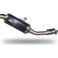 Dakar Slip-on Muffler Brushed