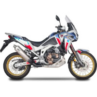 Dakar Slip-on Muffler Brushed